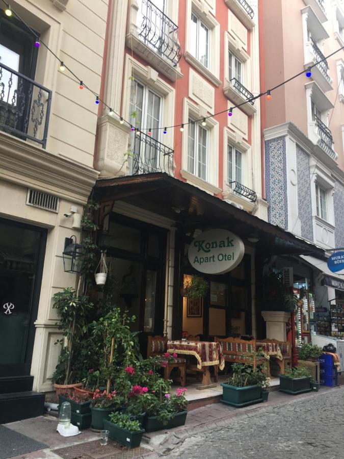 Konak Apart Hotel Istambul Exterior foto